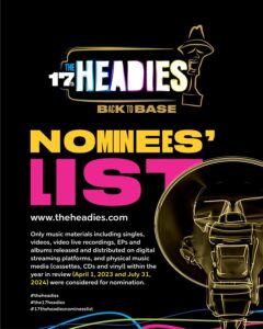 Read more about the article 17TH HEADIES AWARDS – Nomination List