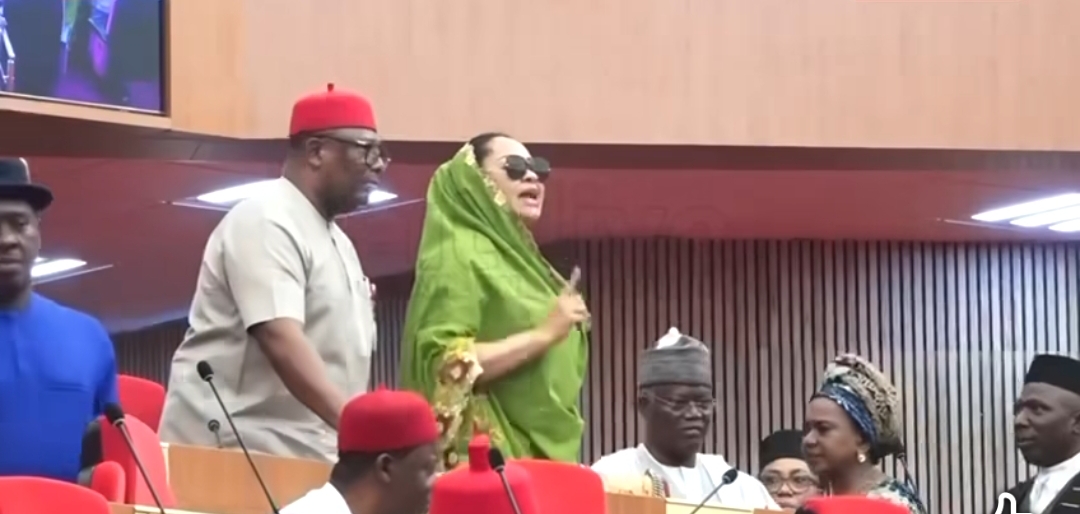 You are currently viewing Akpabio, Natasha Clash Over Seat Arrangements, NASS Security Escorts Her Out of Senate Chamber